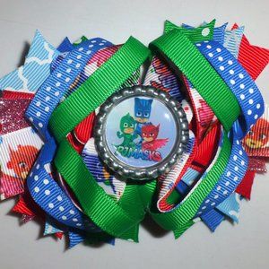 Pj Masks Girls 5-Inch Hair Bow Clip